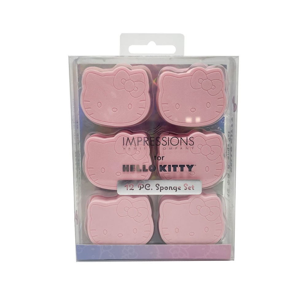 Hello Kitty 12 piece sponge set
